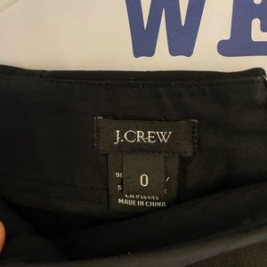 Black JCrew Pencil skirt